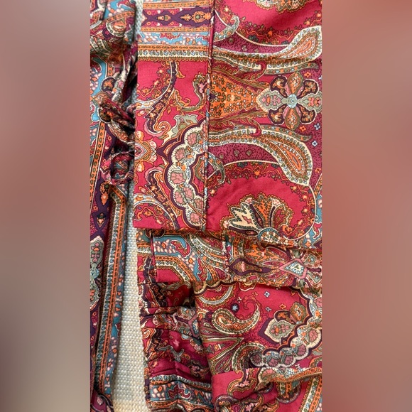 Ralph Lauren Women’s Paisley Pajama Set – XL – 62% Cotton / 32% Viscose - Picture 4 of 7